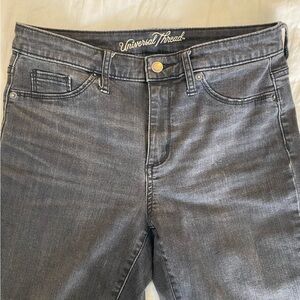 Universal Thread High-Rise Gray Skinny Jeans